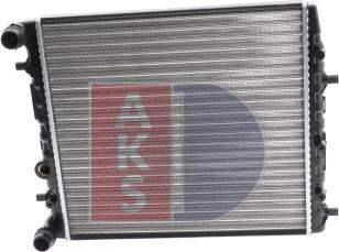 AKS Dasis 491120N - Radiators, Motora dzesēšanas sistēma adetalas.lv