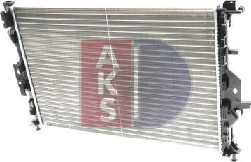 AKS Dasis 092027N - Radiators, Motora dzesēšanas sistēma adetalas.lv