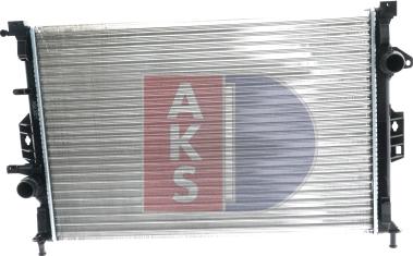 AKS Dasis 092027N - Radiators, Motora dzesēšanas sistēma adetalas.lv