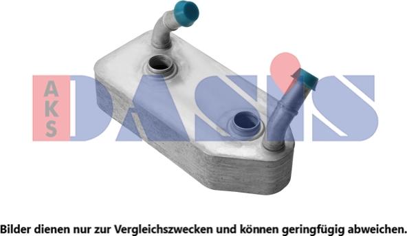 AKS Dasis 046009N - Eļļas radiators, Automātiskā pārnesumkārba adetalas.lv