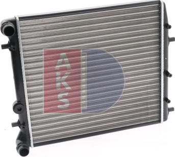 AKS Dasis 040008N - Radiators, Motora dzesēšanas sistēma adetalas.lv