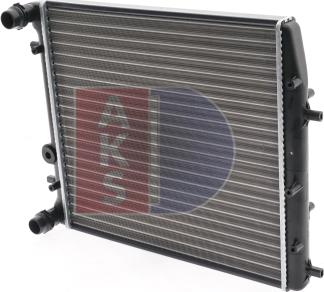 AKS Dasis 040008N - Radiators, Motora dzesēšanas sistēma adetalas.lv