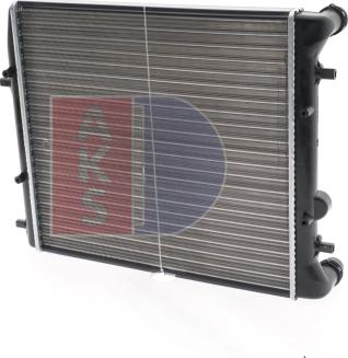 AKS Dasis 040008N - Radiators, Motora dzesēšanas sistēma adetalas.lv