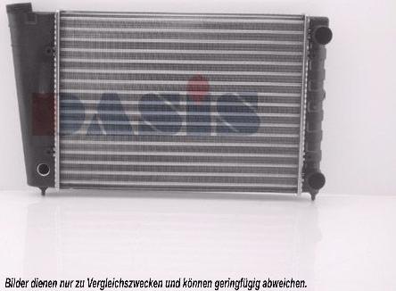 AKS Dasis 040160N - Radiators, Motora dzesēšanas sistēma adetalas.lv