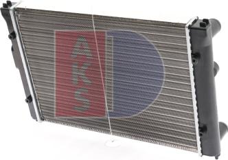 AKS Dasis 040390N - Radiators, Motora dzesēšanas sistēma adetalas.lv