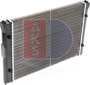 AKS Dasis 040390N - Radiators, Motora dzesēšanas sistēma adetalas.lv