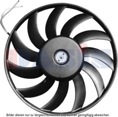 AKS Dasis 048053N - Ventilators, Motora dzesēšanas sistēma adetalas.lv