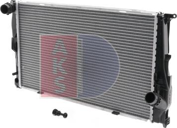 AKS Dasis 050044N - Radiators, Motora dzesēšanas sistēma adetalas.lv