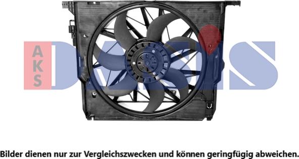 AKS Dasis 058107N - Ventilators, Motora dzesēšanas sistēma adetalas.lv