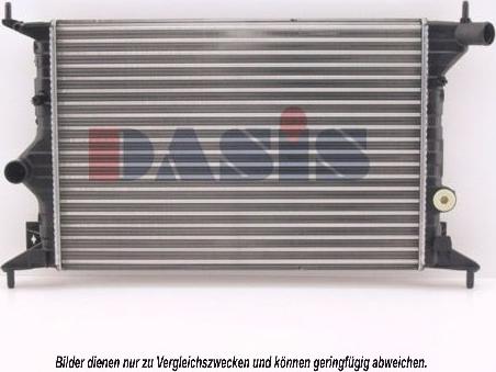 AKS Dasis 150810N - Radiators, Motora dzesēšanas sistēma adetalas.lv