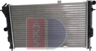 AKS Dasis 151570N - Radiators, Motora dzesēšanas sistēma adetalas.lv