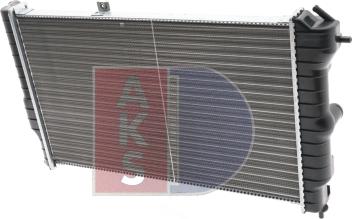 AKS Dasis 151570N - Radiators, Motora dzesēšanas sistēma adetalas.lv