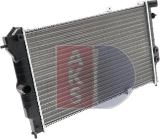 AKS Dasis 151570N - Radiators, Motora dzesēšanas sistēma adetalas.lv