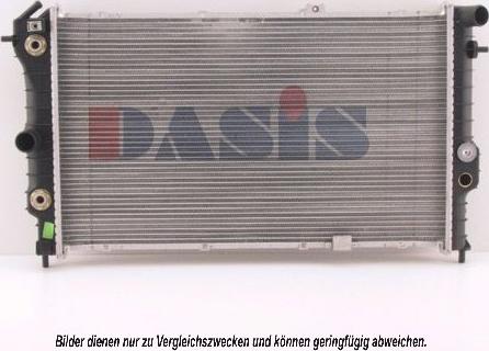 AKS Dasis 151190N - Radiators, Motora dzesēšanas sistēma adetalas.lv