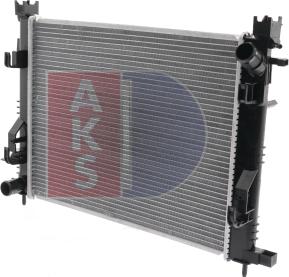 AKS Dasis 180093N - Radiators, Motora dzesēšanas sistēma adetalas.lv