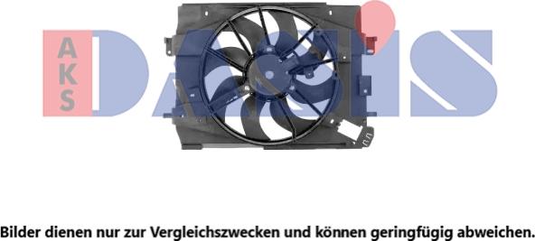 AKS Dasis 188082N - Ventilators, Motora dzesēšanas sistēma adetalas.lv