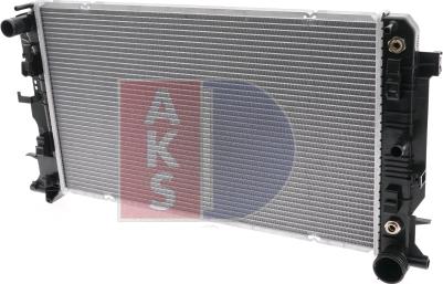 AKS Dasis 120001N - Radiators, Motora dzesēšanas sistēma adetalas.lv