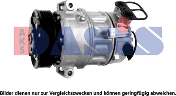AKS Dasis 851972N - Kompresors, Gaisa kond. sistēma adetalas.lv