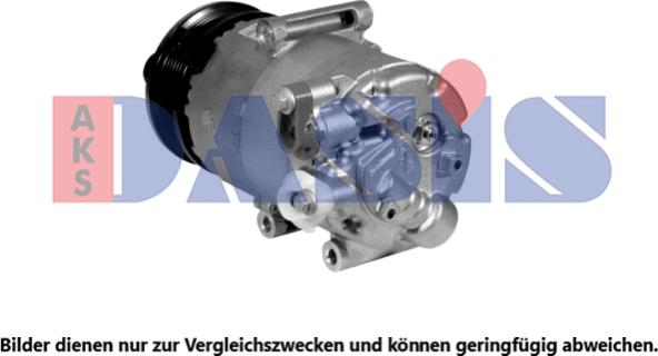 AKS Dasis 851689N - Kompresors, Gaisa kond. sistēma adetalas.lv