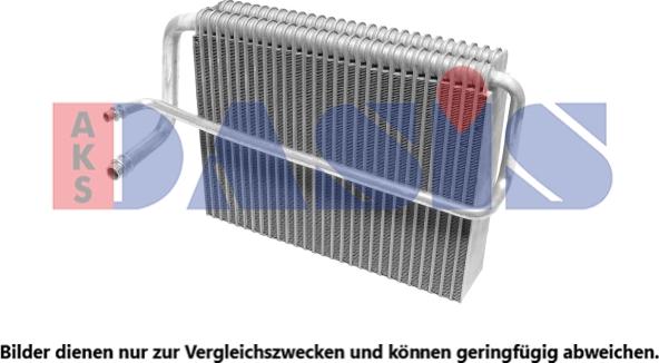 AKS Dasis 820203N - Iztvaikotājs, Gaisa kondicionēšanas sistēma adetalas.lv