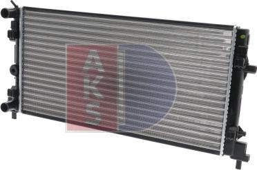 AKS Dasis 330004N - Radiators, Motora dzesēšanas sistēma adetalas.lv