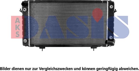 AKS Dasis 370053N - Radiators, Motora dzesēšanas sistēma adetalas.lv