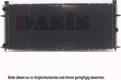 AKS Dasis 240060N - Radiators, Motora dzesēšanas sistēma adetalas.lv