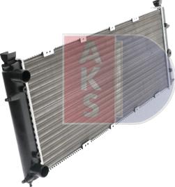 AKS Dasis 240060N - Radiators, Motora dzesēšanas sistēma adetalas.lv