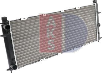 AKS Dasis 240060N - Radiators, Motora dzesēšanas sistēma adetalas.lv