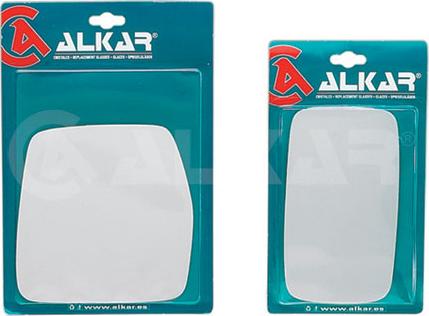 Alkar 9505709 - Spoguļstikls, Ārējais atpakaļskata spogulis adetalas.lv