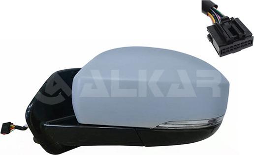 Alkar 9045052 - Ārējais atpakaļskata spogulis adetalas.lv