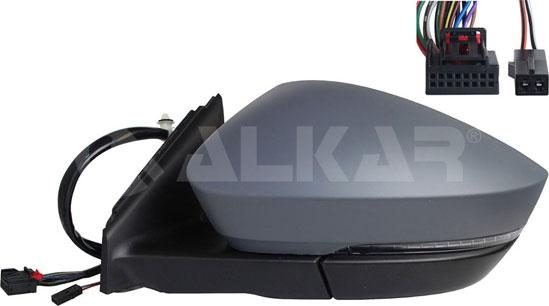 Alkar 9059771 - Ārējais atpakaļskata spogulis adetalas.lv