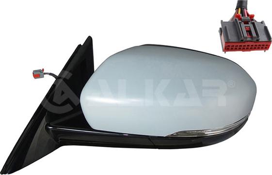 Alkar 9047046 - Ārējais atpakaļskata spogulis adetalas.lv