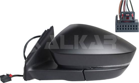 Alkar 9025771 - Ārējais atpakaļskata spogulis adetalas.lv