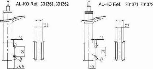 AL-KO 301371 - Amortizators adetalas.lv