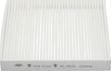 AMC Filter SC-9516 - Filtrs, Salona telpas gaiss adetalas.lv