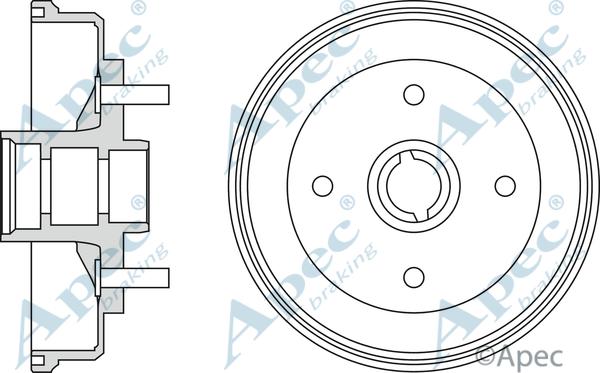 APEC DRM9141 - Bremžu trumulis adetalas.lv