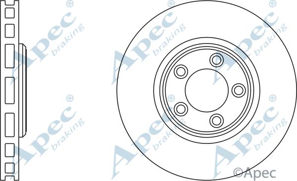 APEC DSK976 - Bremžu diski adetalas.lv