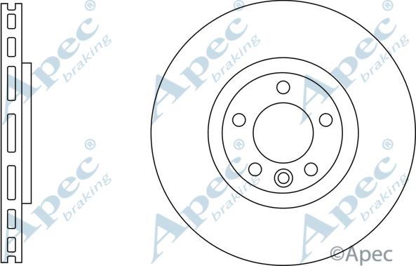APEC DSK3117 - Bremžu diski adetalas.lv