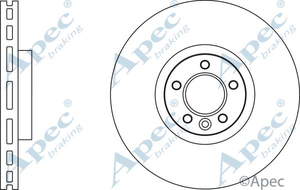 APEC DSK2835 - Bremžu diski adetalas.lv