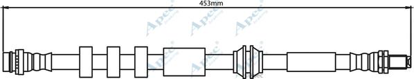 APEC HOS4154 - Bremžu šļūtene adetalas.lv