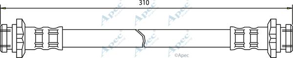 APEC HOS3286 - Bremžu šļūtene adetalas.lv