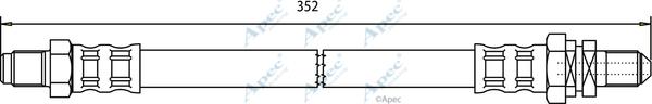 APEC HOS3236 - Bremžu šļūtene adetalas.lv