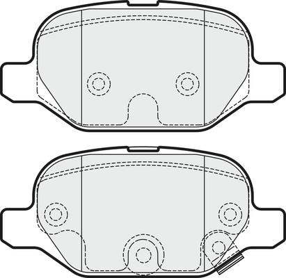 Japanparts PP0214MK - Bremžu uzliku kompl., Disku bremzes adetalas.lv