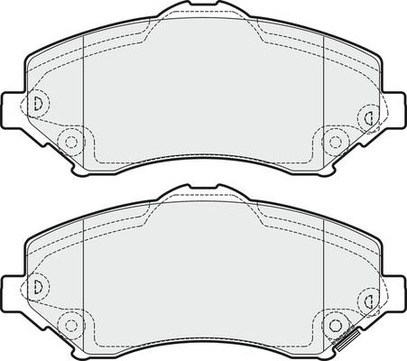 Magneti Marelli 363700201815 - Bremžu uzliku kompl., Disku bremzes adetalas.lv