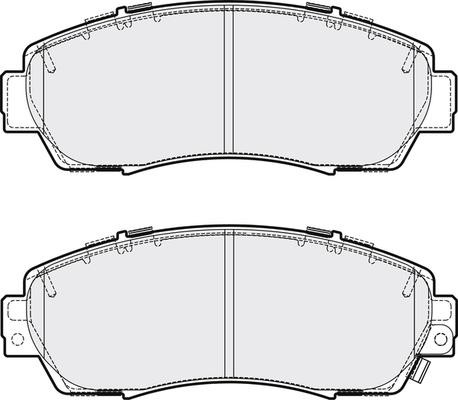 Magneti Marelli 363916061073 - Bremžu uzliku kompl., Disku bremzes adetalas.lv