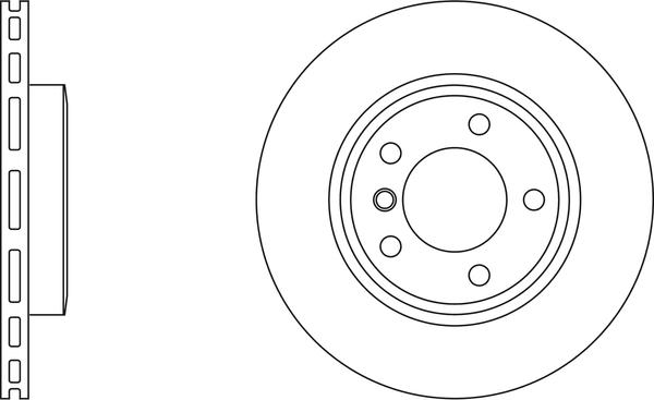 BOSCH 0 986 479 S32 - Bremžu diski adetalas.lv