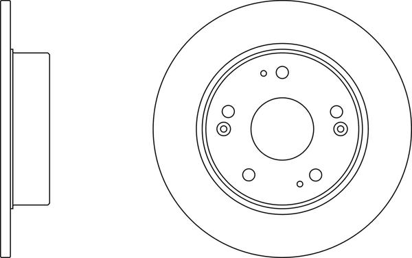 BENDIX 520823 - Bremžu diski adetalas.lv