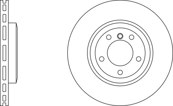 Blue Print ADB114353 - Bremžu diski adetalas.lv