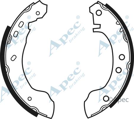 APEC SHU499 - Bremžu loku komplekts adetalas.lv